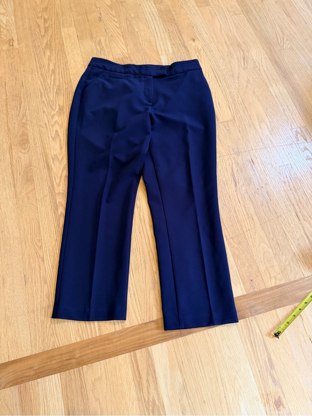 Ladies Size 10P S "Investments" Petites Straight-Leg Pants in Navy GUC ❤️